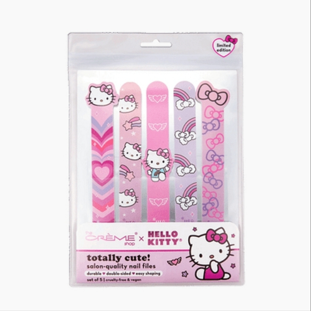 🎀 The Créme Shop X Hello Kitty ✨️LIMITED EDITION✨️ Nail Files, Set Of 5 ~ NWT